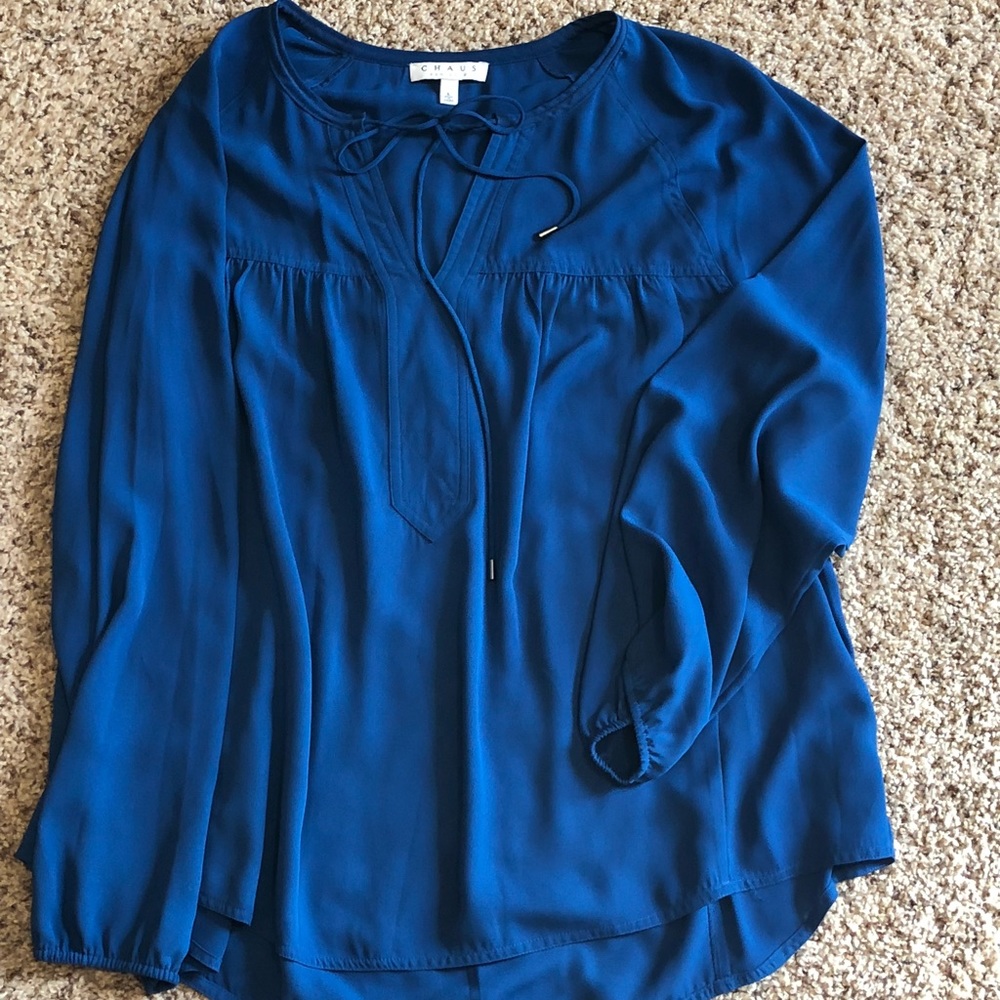 Chaus Lg Blouse EUC